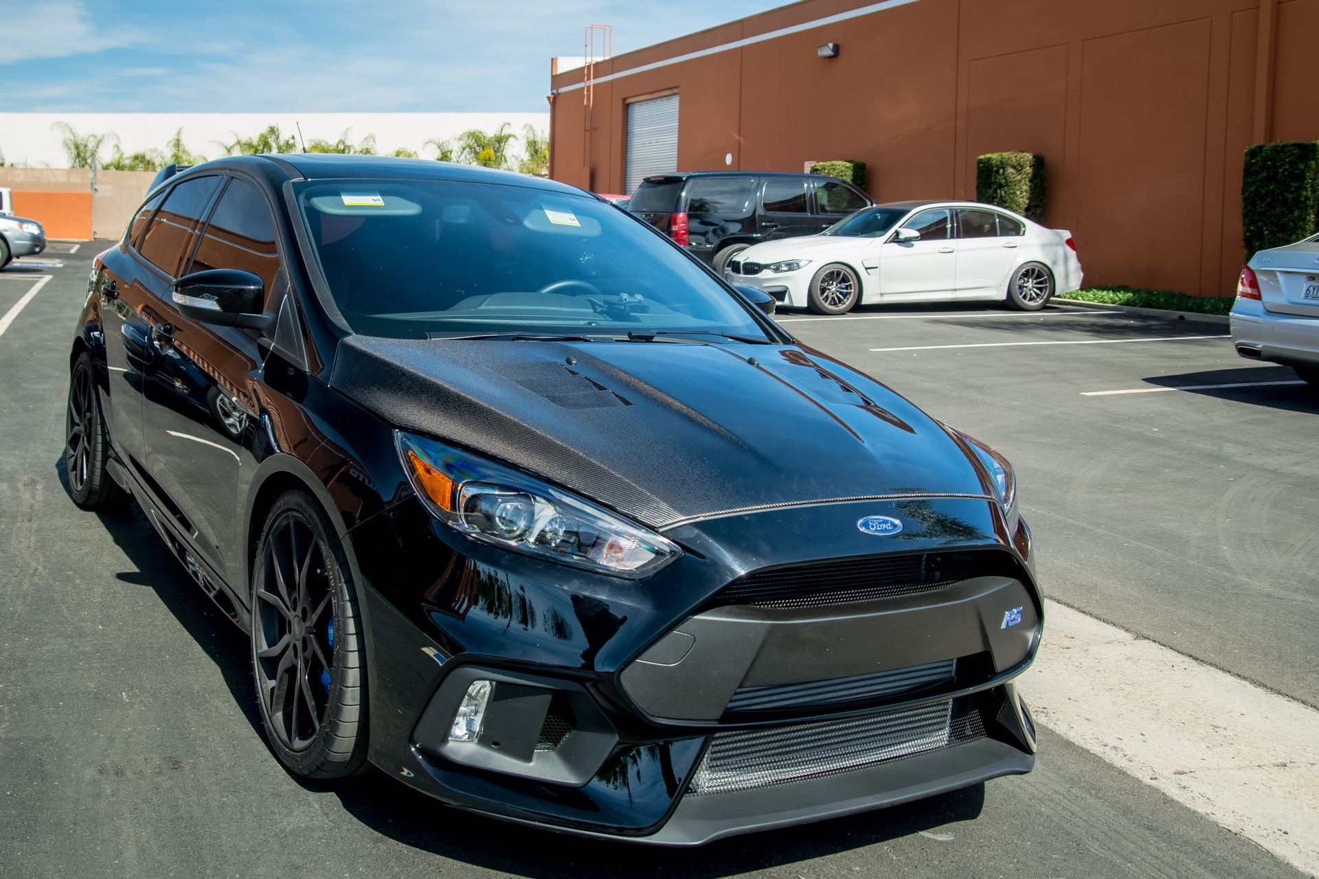 Ford Focus St Carbon Fiber Hood